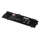 Baterie T6 Power pro notebook Hewlett Packard 812060-2B1, Li-Poly, 7,7 V, 5190 mAh (40 Wh), black