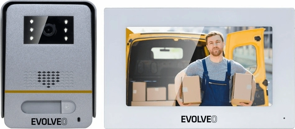 Evolveo DoorPhone AP1- 2 drátový, s aplikací (DPAP1-W)