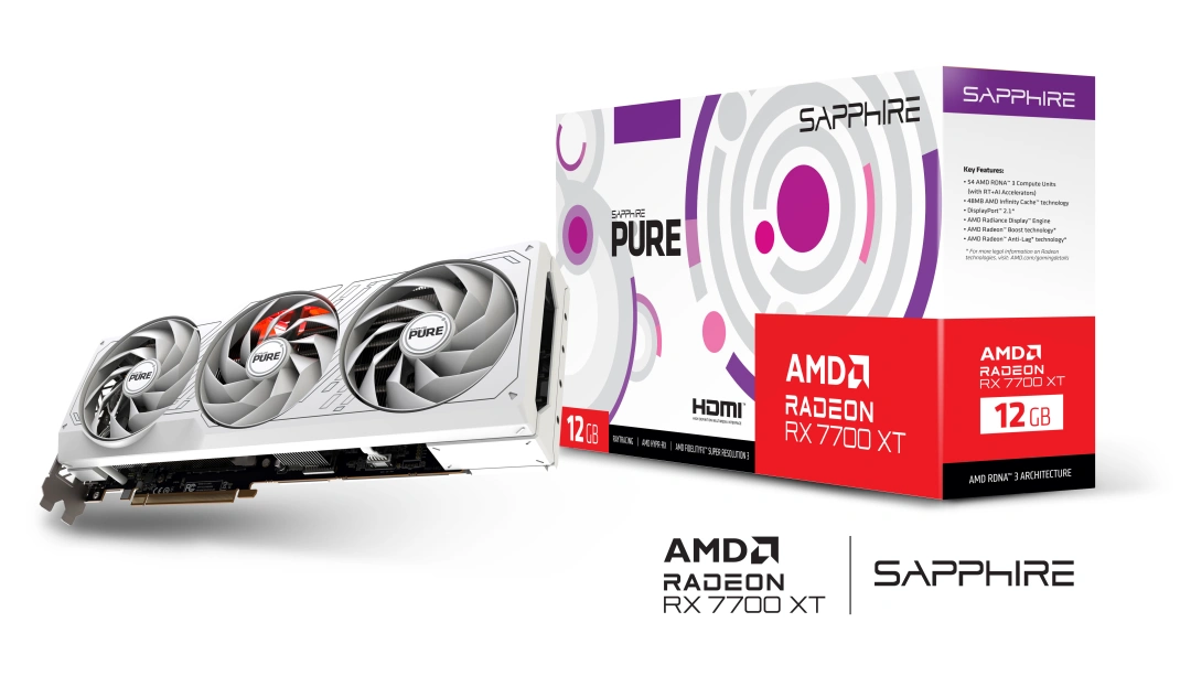 Sapphire Radeon RX 7700 XT 12GB