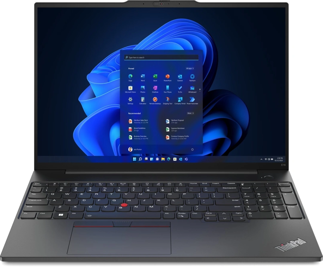 Lenovo ThinkPad E16 Gen 1 (21JT001VCK), černá