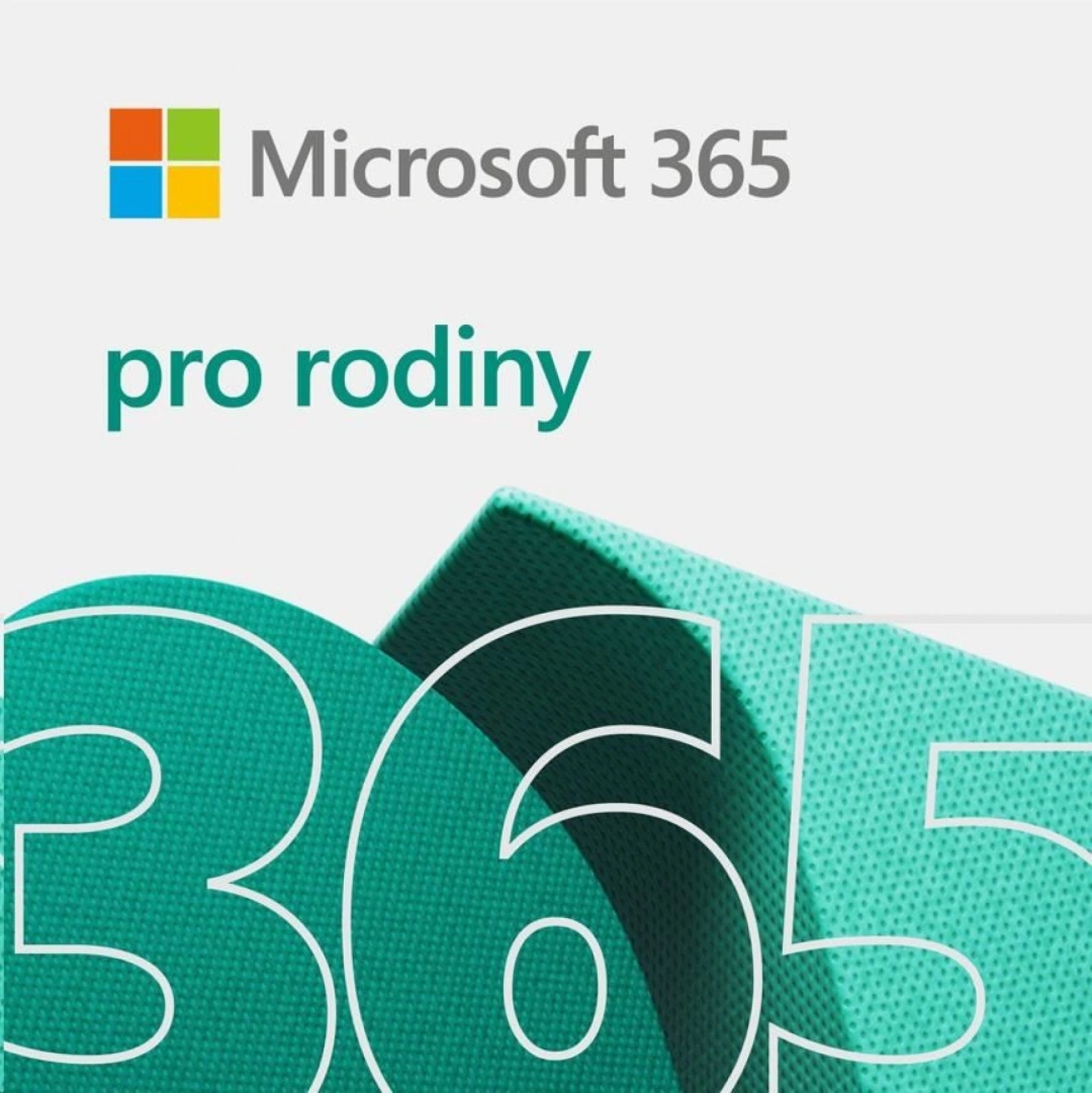 Microsoft 365 Family P10 Mac/Win 1 Rok SK 6GQ-01948