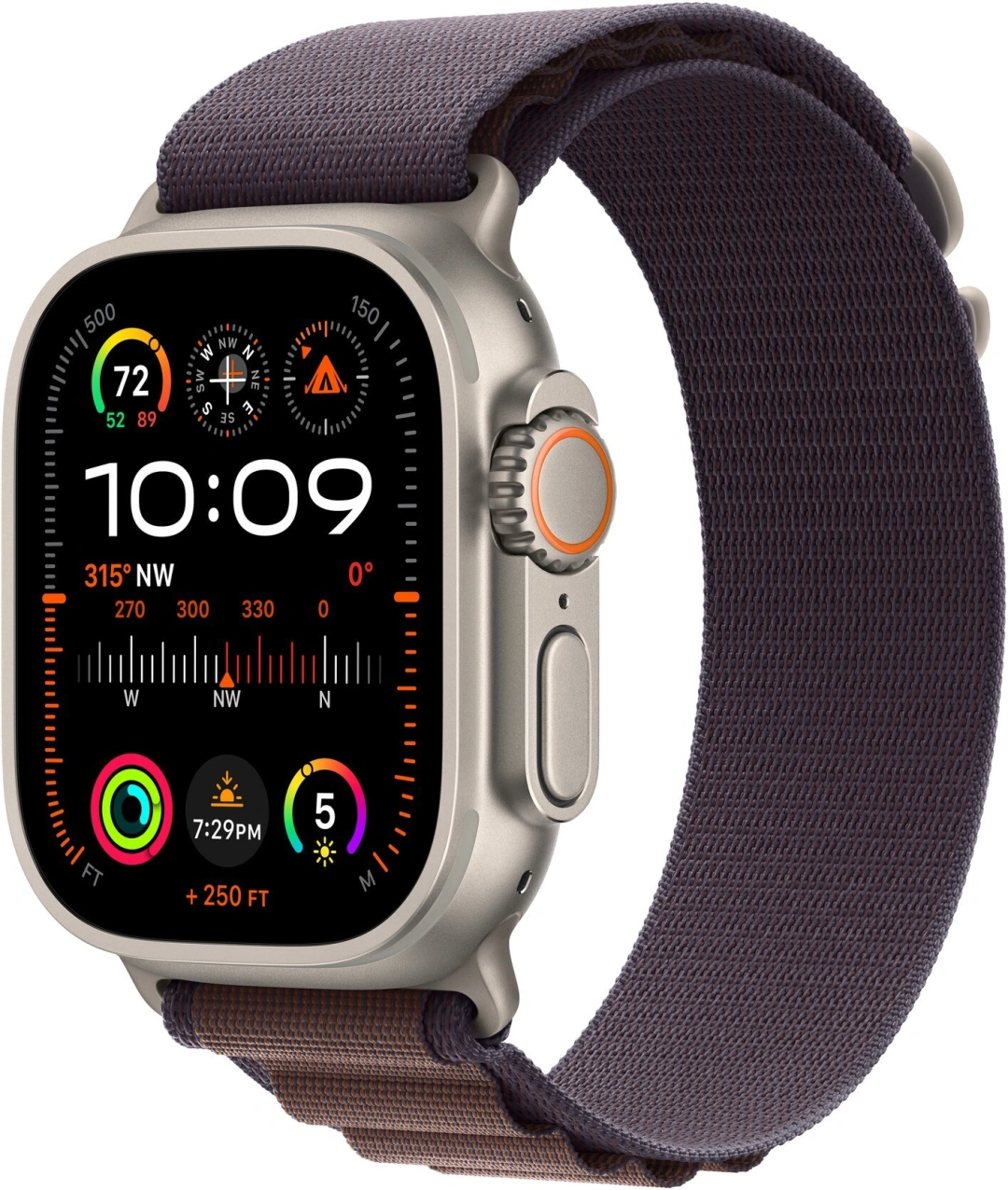 Apple Watch Ultra 2, Alpine Loop, Indigo, Large