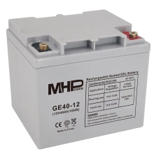 MHpower GE40-12 Gelový akumulátor 12V/40Ah