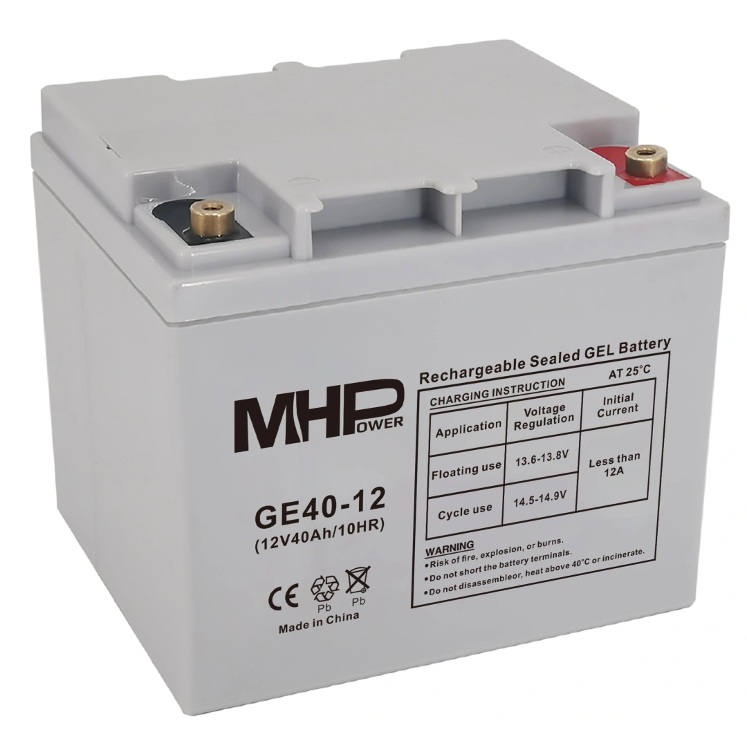 MHpower GE40-12 Gelový akumulátor 12V/40Ah