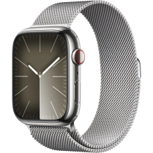 Apple Watch Series 9 Cellular 45mm Silver Steel/Silver Milan.Loop