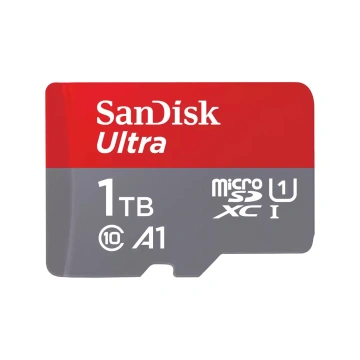 SanDisk Ultra microSDXC 1TB + SD Adapter 150 MB/s A1 Class 10 UHS-I