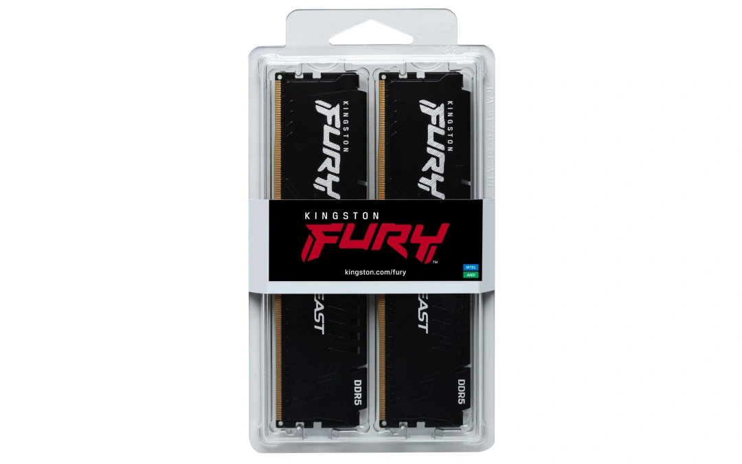 Kingston FURY Beast DDR5 128GB (4x32GB) 5200MHz CL40