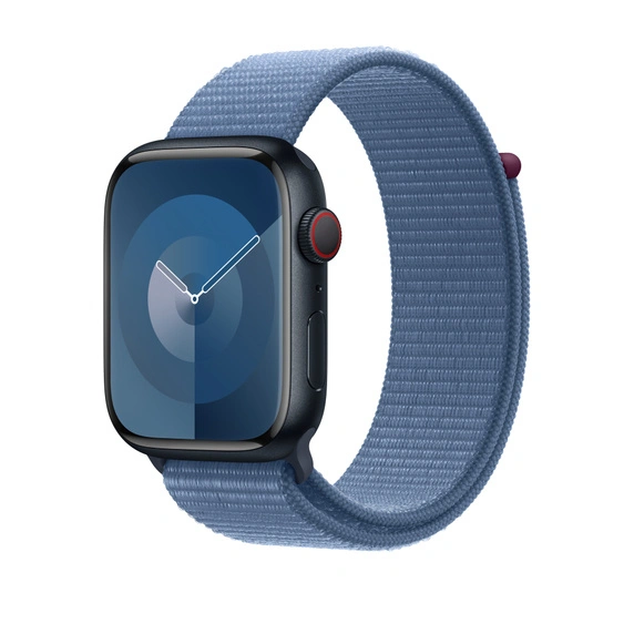 Řemínek Apple 45mm ledově modrý provlékací sportovní (MT5H3ZM/A)