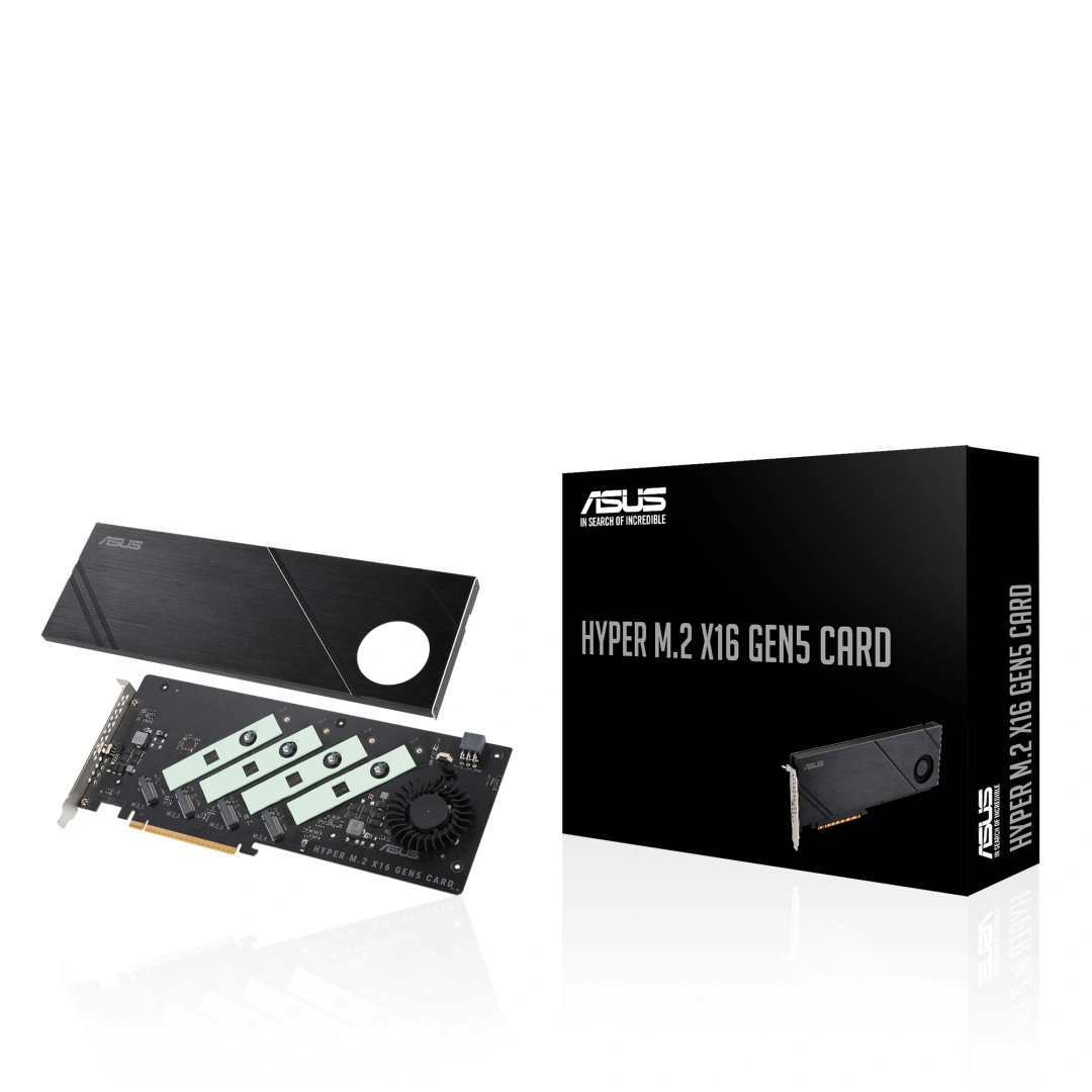 ASUS Hyper M.2 x16 Gen5 Card