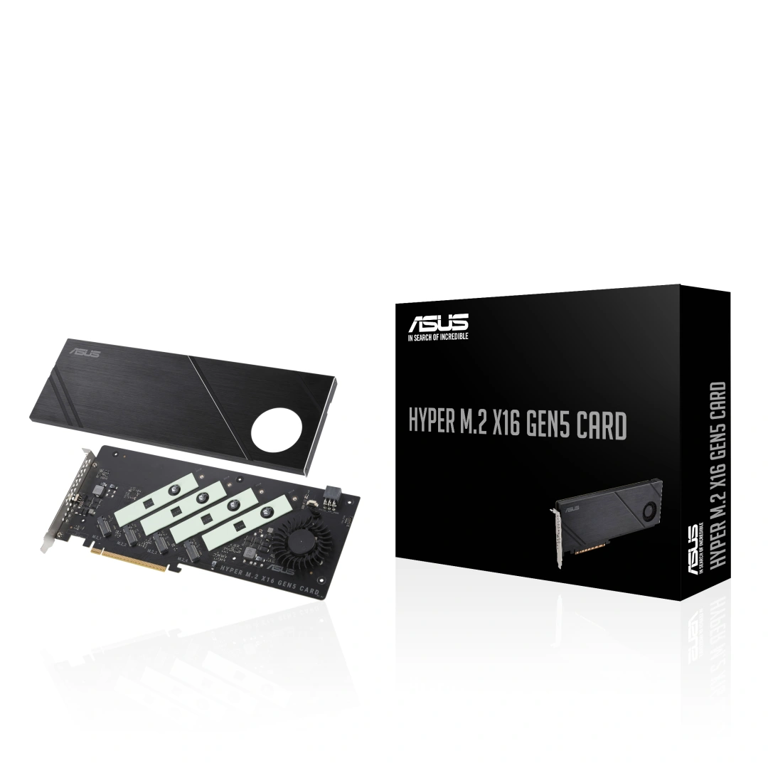 ASUS Hyper M.2 x16 Gen5 Card