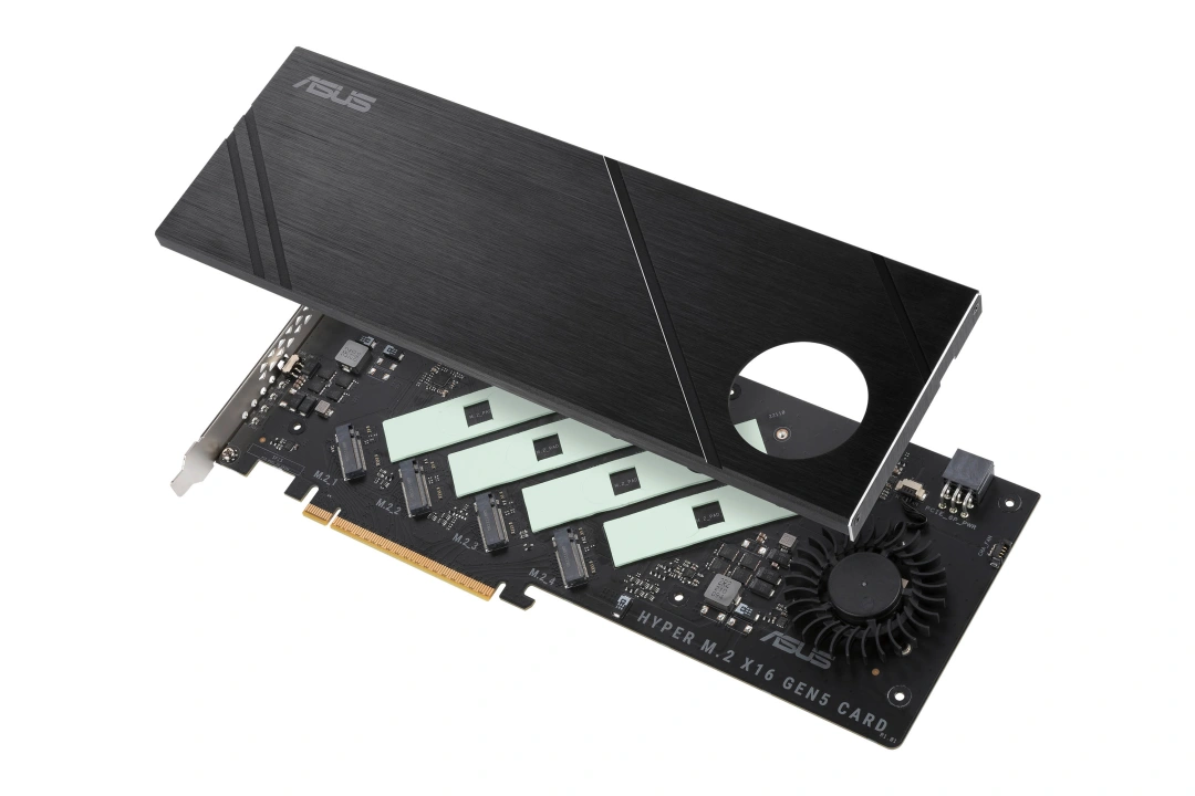 ASUS Hyper M.2 x16 Gen5 Card