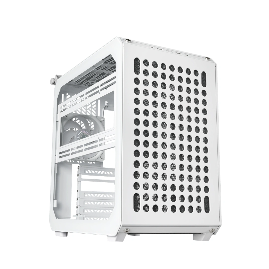 Cooler Master Qube 500 Flatpack, bílá