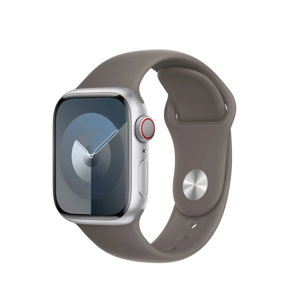 Řemínek Apple 41mm jílově šedý sportovní  - M/L (MT3A3ZM/A)