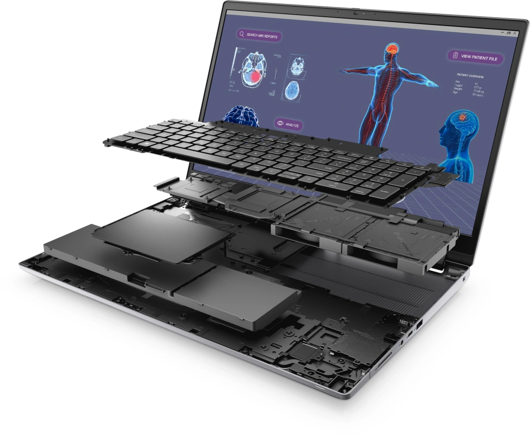 Dell Precision 17 (7780), šedá