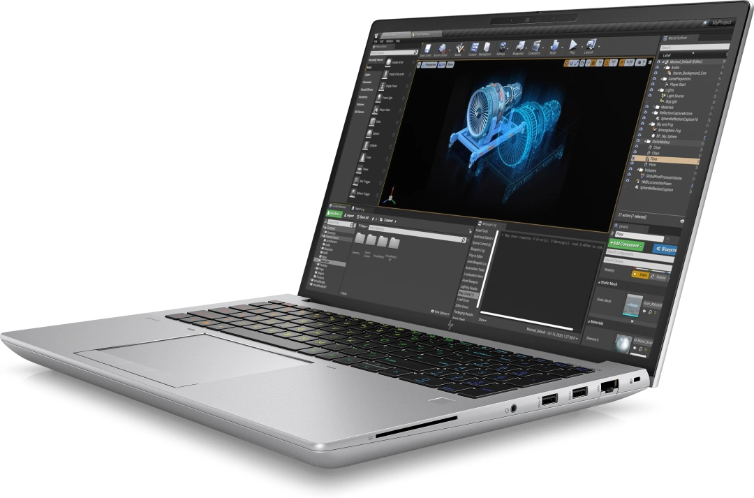 HP ZBook Fury 16 G10, stříbrná (5F8Z0ES) 