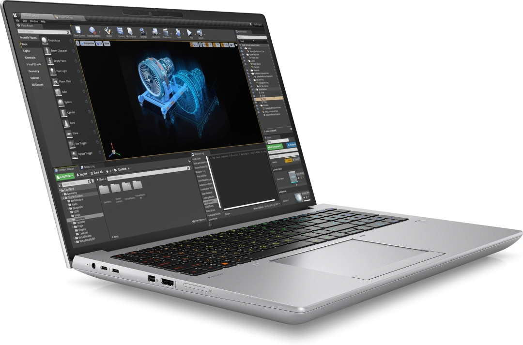 HP ZBook Fury 16 G10, stříbrná (5F8Z0ES) 