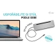 i-tec dokovací stanice USB-C Metal Ergonomic, 3x 4K Display, PD 100W