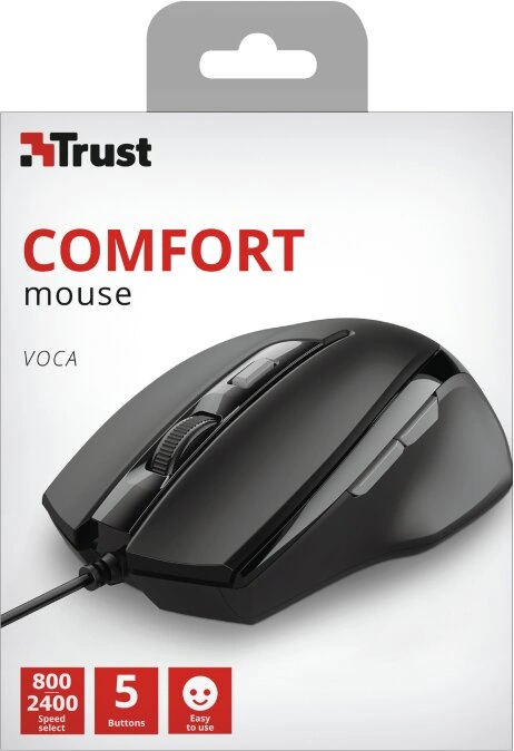 Trust Voca Comfort, černá