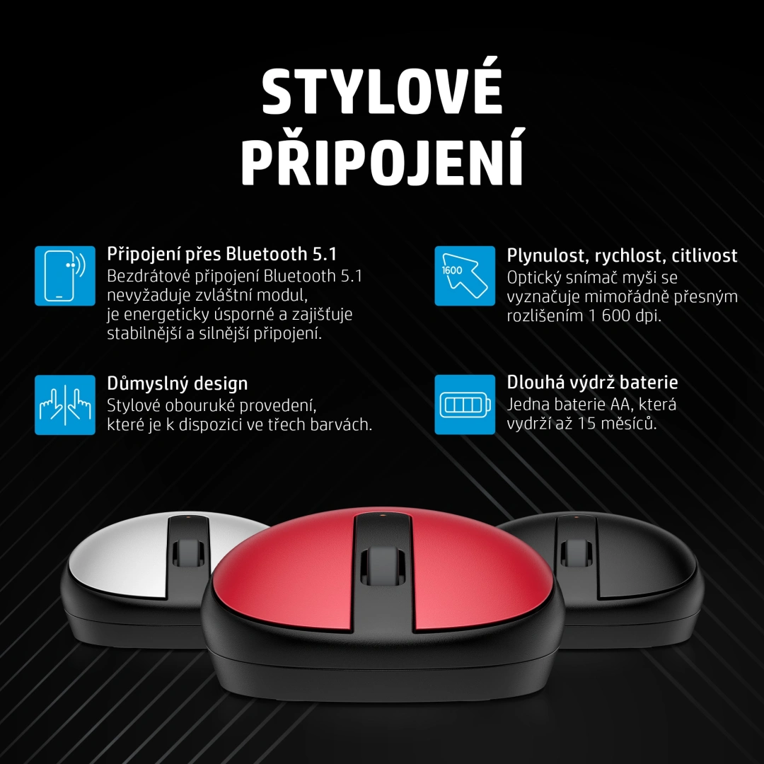 HP 240 Pike Bluetooth mouse