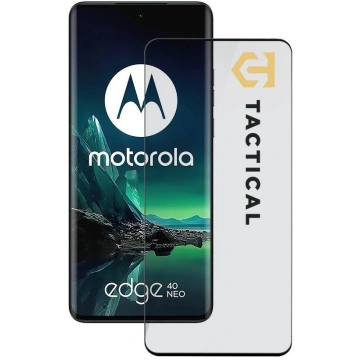 Tactical Glass Shield 5D Motorola Edge 40 Neo Black