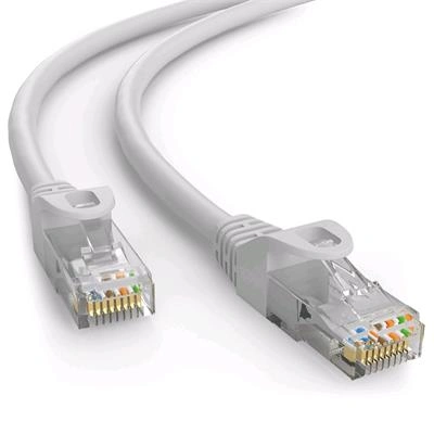 C-TECH patchcord Cat6e, UTP, šedý, 1m