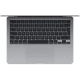 Apple MacBook Air 13, M3 8-core/8GB/512GB SSD/10-core GPU, Space Grey (M3, 2024)