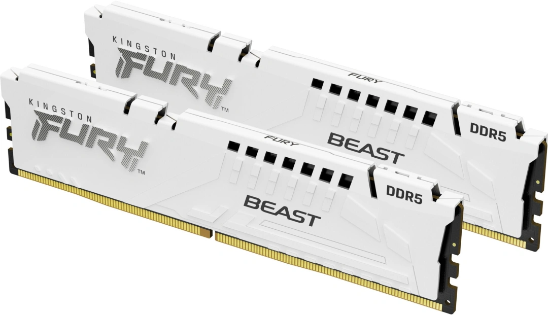 Kingston Fury Beast White DDR5 64GB (2x32GB) 6400 CL32, AMD EXPO