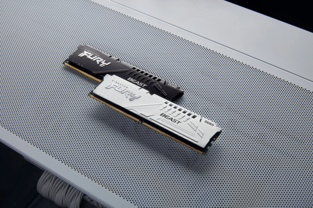 Kingston Fury Beast White DDR5 64GB (2x32GB) 6400 CL32, AMD EXPO