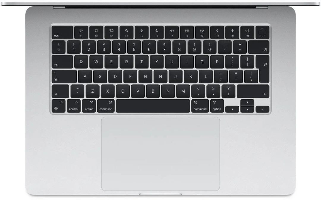 Apple MacBook Air 15, M3 8-core/8GB/512GB SSD/10-core GPU, stříbrná (M3, 2024)