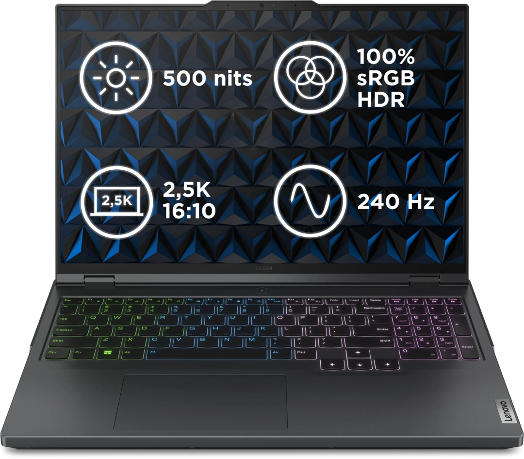 Lenovo Legion Pro 5 16IRX9, šedá