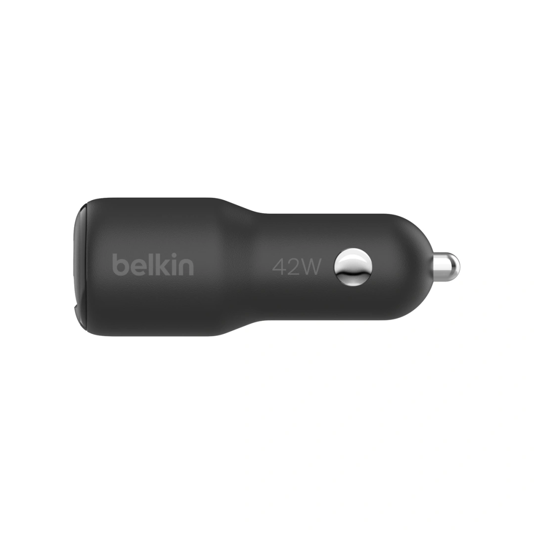 Belkin Car Charger 42W - 30w USB-C + 12W USB-A
