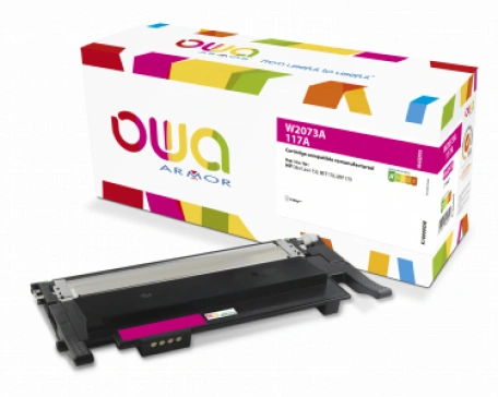 OWA Armor toner kompatibilní s HP W2073A, 117A, 700st, červená/magenta