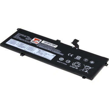 Baterie T6 Power pro notebook Lenovo SB10T83166, Li-Poly, 11,46 V, 4190 mAh (48 Wh), černá