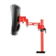 ARCTIC Z1 red - single monitor arm with USB Hub