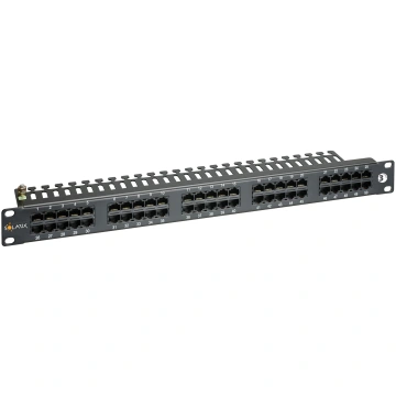 Solarix ISDN panel 50 x RJ45 1U SX50-ISDN-BK, černá