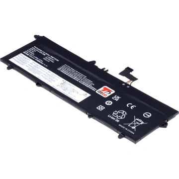 Baterie T6 Power pro notebook Lenovo L18L3PD1, Li-Poly, 11,52 V, 4950 mAh (57 Wh), černá