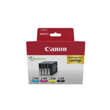 Canon cartridge INK PGI-2500 BK/C/M/Y MULTI / 1x29,1ml + 3x9,6ml