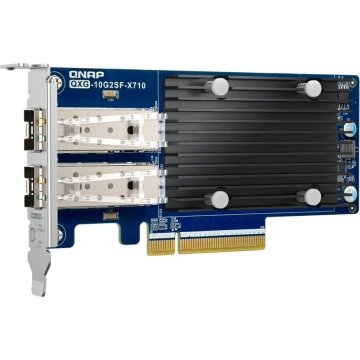 QNAP QXG-10G2SF-X710 - Dvouportová, SFP+, PCIe Gen3 x8