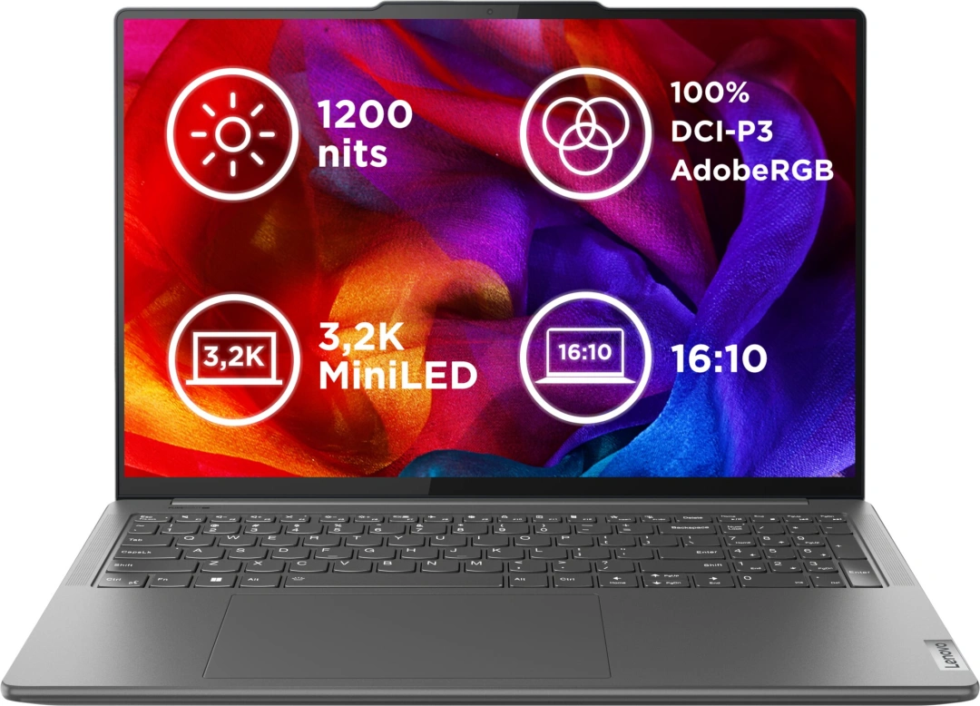 Lenovo Yoga Pro 9 16IRP8, šedá