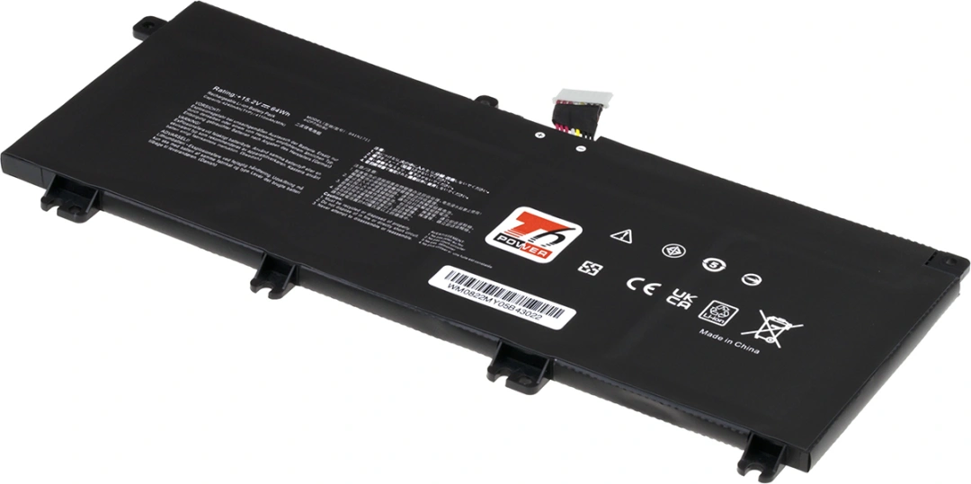 Baterie T6 Power pro notebook Asus 0B200-02730100, Li-Poly, 15,2 V, 4240 mAh (64 Wh), černá