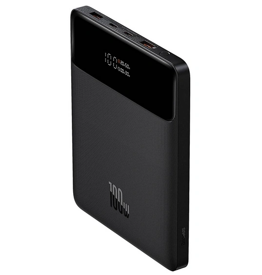 Baseus Blade 20000 mAh, 100W, 2xUSB-A, 2x USB-C, černá