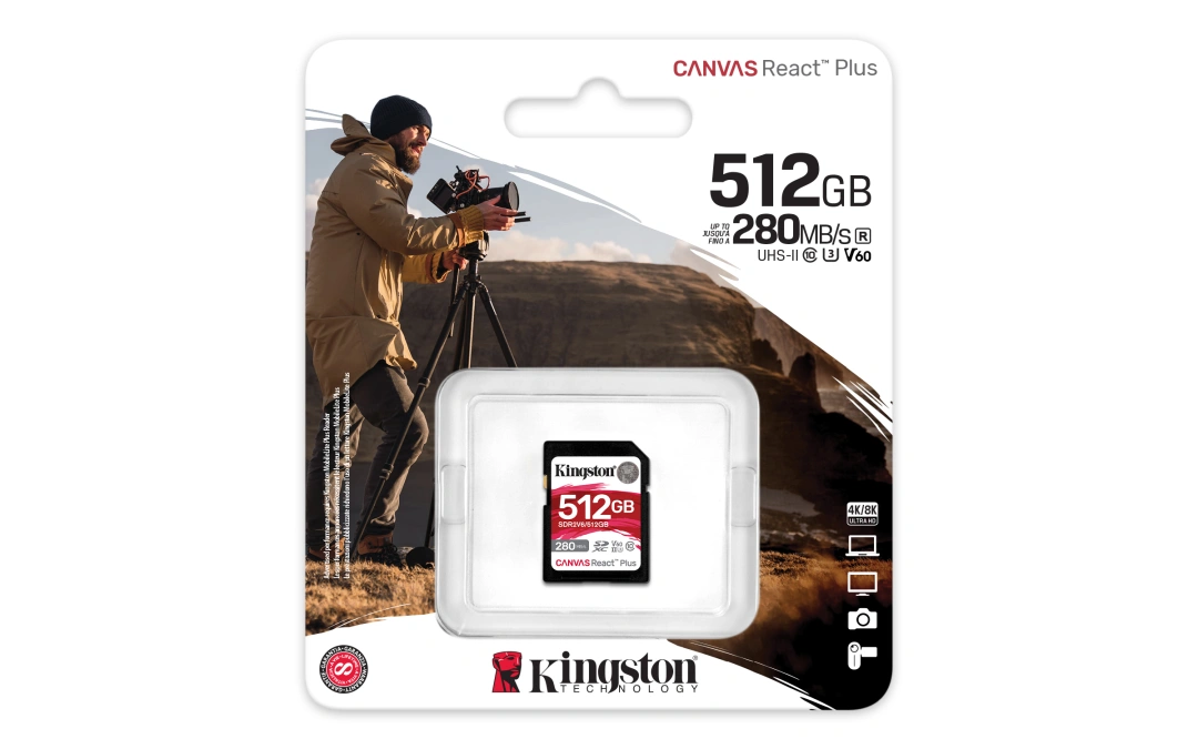 Kingston Technology Canvas React Plus 512GB