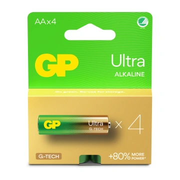 GP Ultra AA (LR6), 4 ks