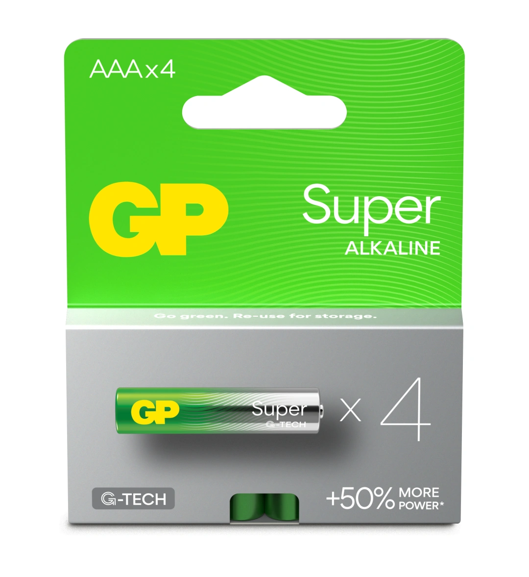 GP Super AAA (LR03), 4 ks