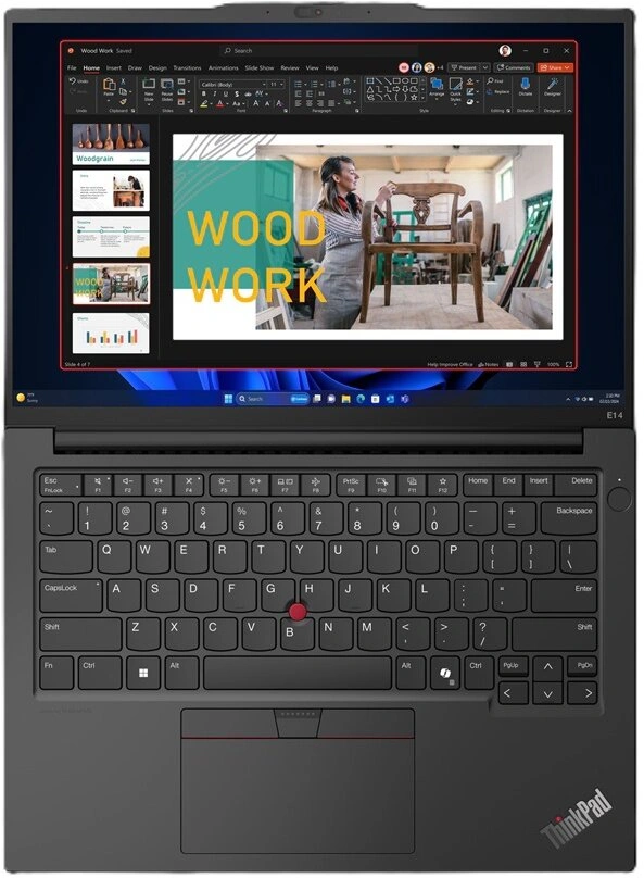 Lenovo ThinkPad E14 AMD G6, černá