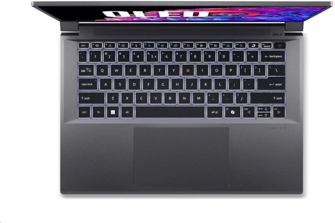 Acer Swift X (SFX14-72G), šedá