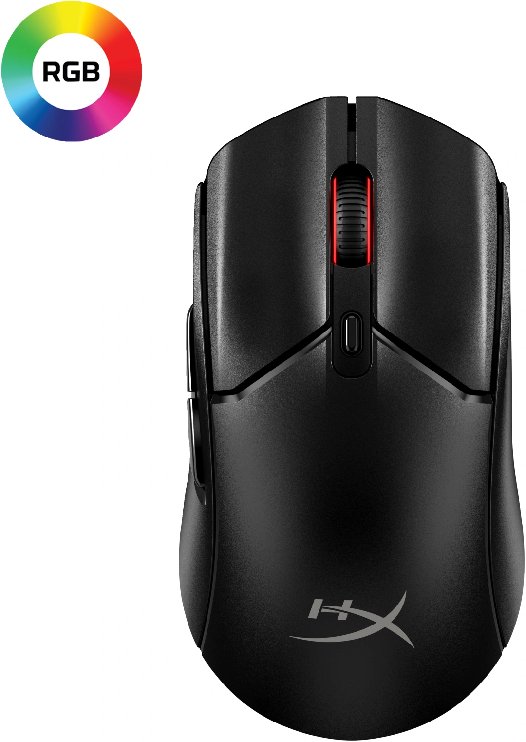 HyperX HP Pulsefire Haste 2 Core/Herní/Optická/12 000 DPI/USB+BT/Černá