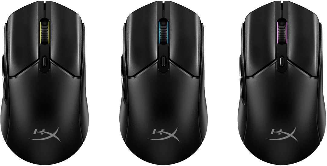 HyperX HP Pulsefire Haste 2 Core/Herní/Optická/12 000 DPI/USB+BT/Černá