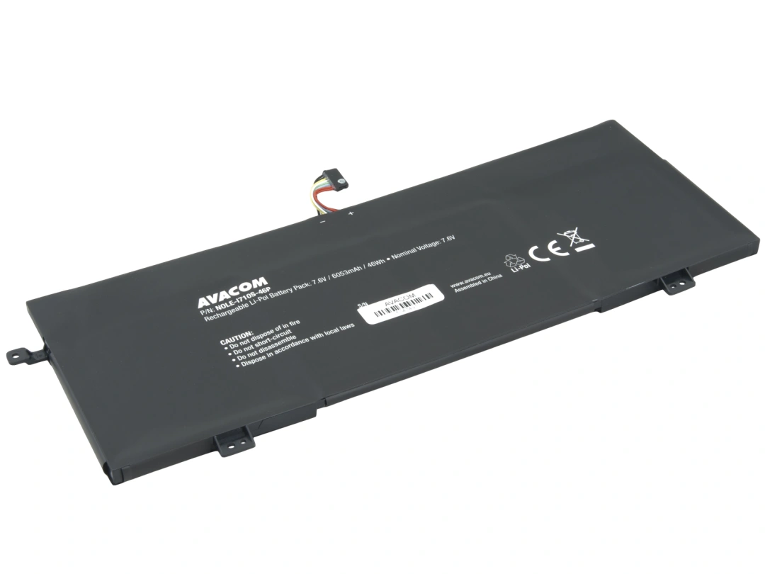 AVACOM pro Lenovo IdeaPad 710S-13 Series Li-Pol 7,6V 6053mAh 46Wh