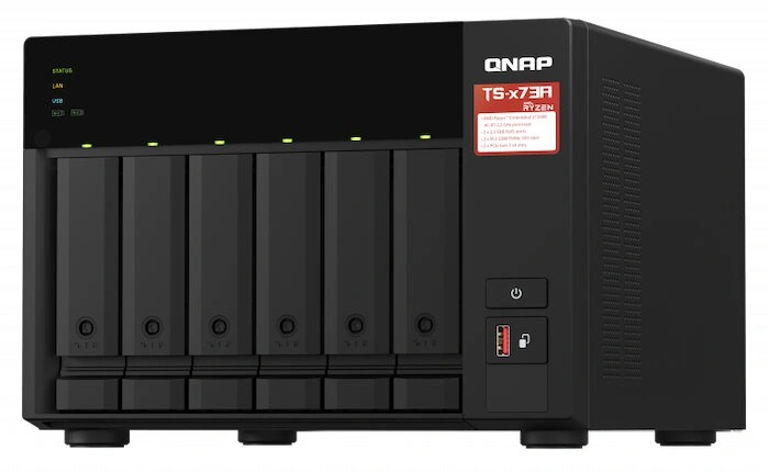 QNAP TS-673A-8G + QSW-1105-5T